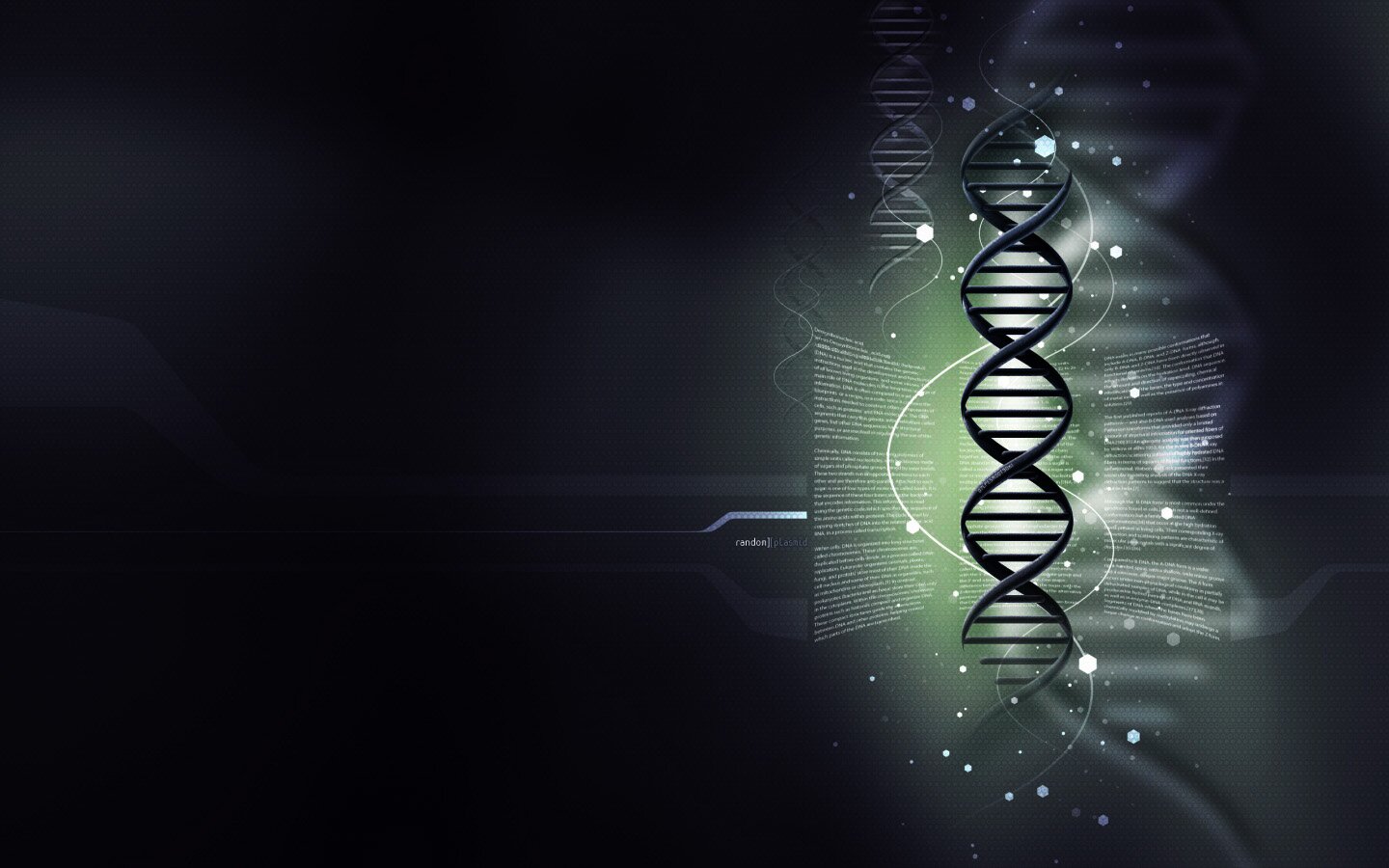 3D DNA Wallpaper 2