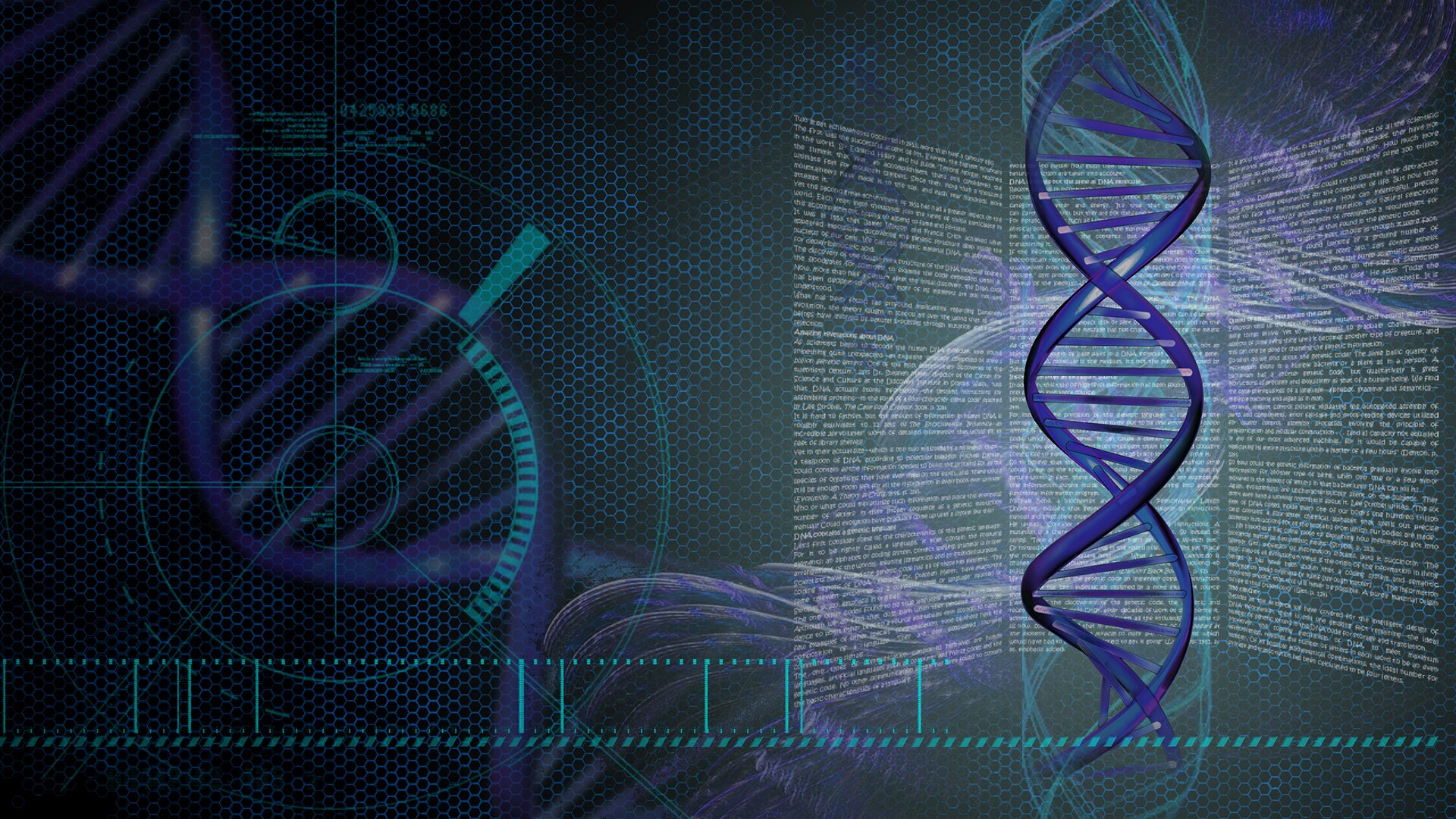 3D DNA Wallpaper 4