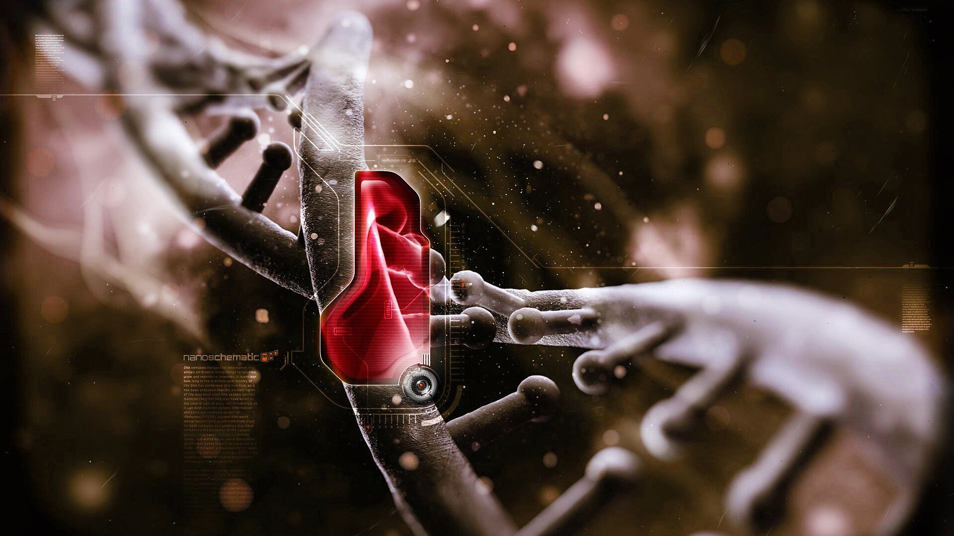 3D DNA Wallpaper 6