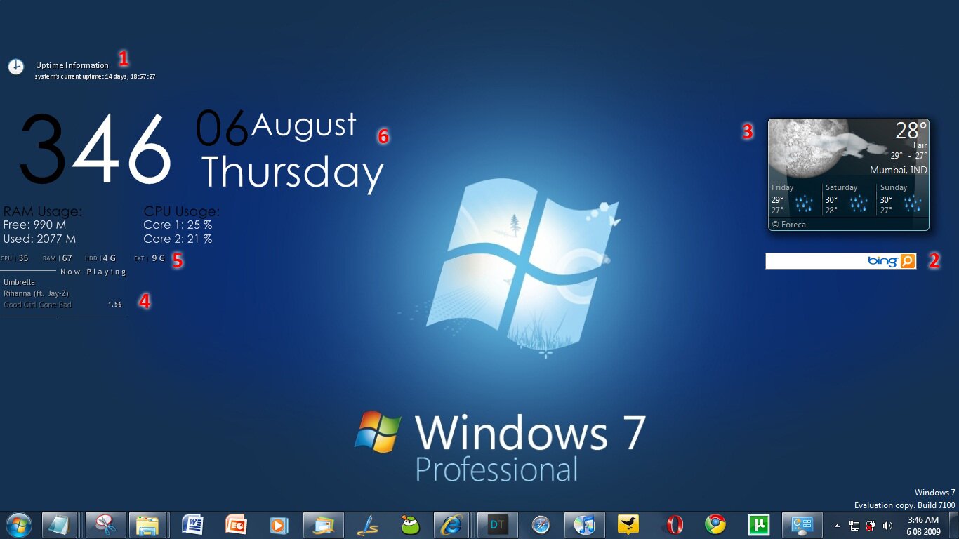 Windows 7 Professional HD Wallpapers7