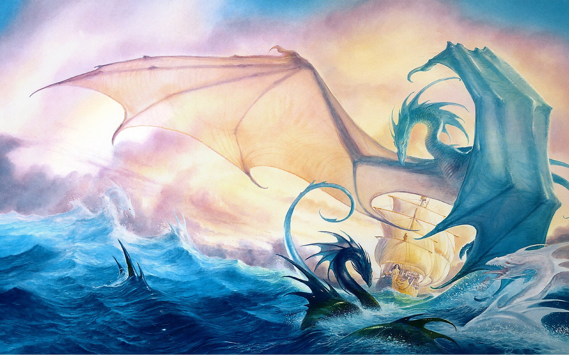 sea dragon wallpaper (6)